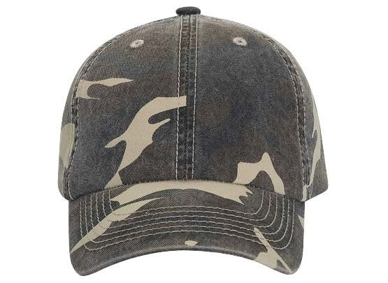 103-713 OTTO CAP Camouflage 6 Panel Low Profile Baseball Cap