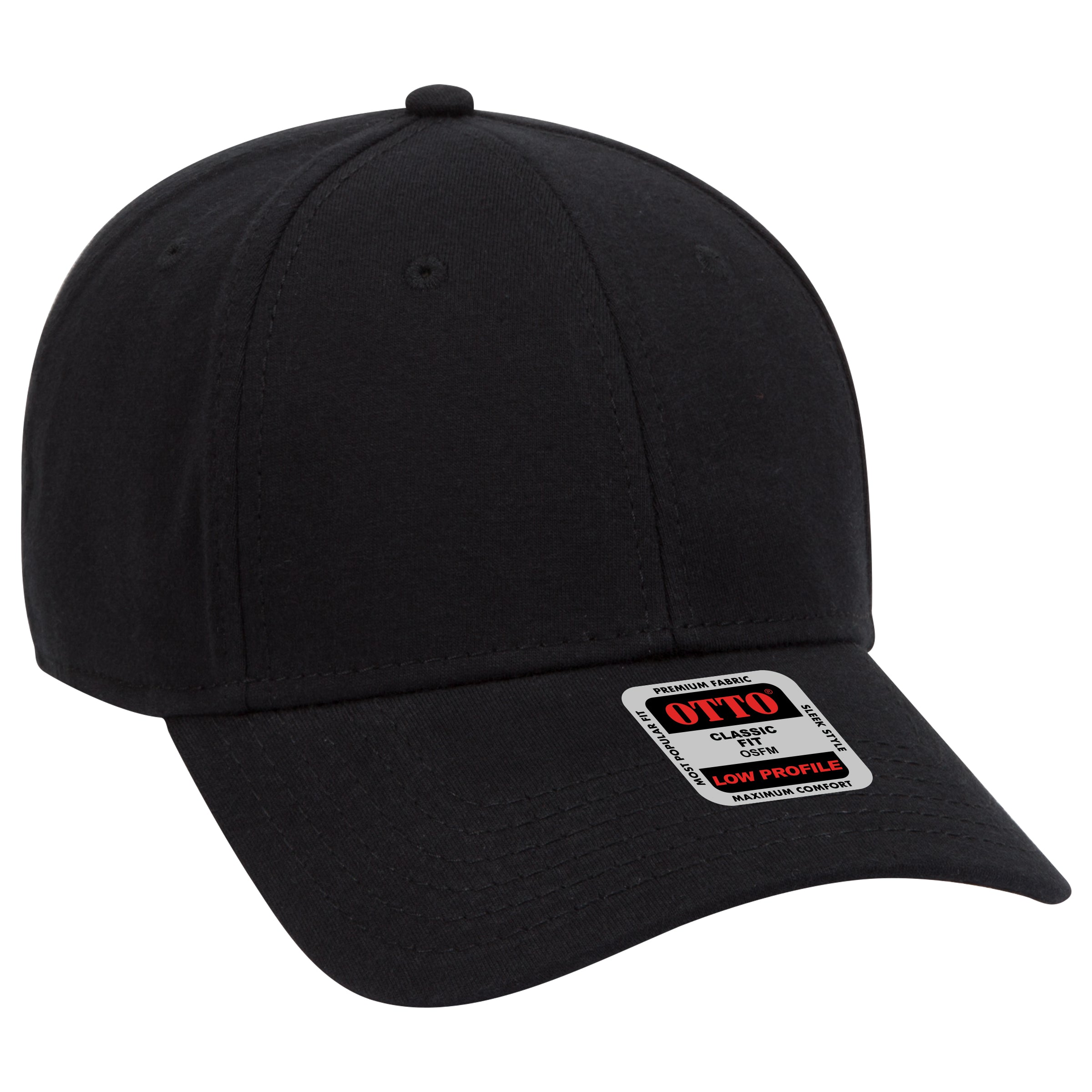 19-922 OTTO CAP 6 Panel Low Profile Baseball Cap