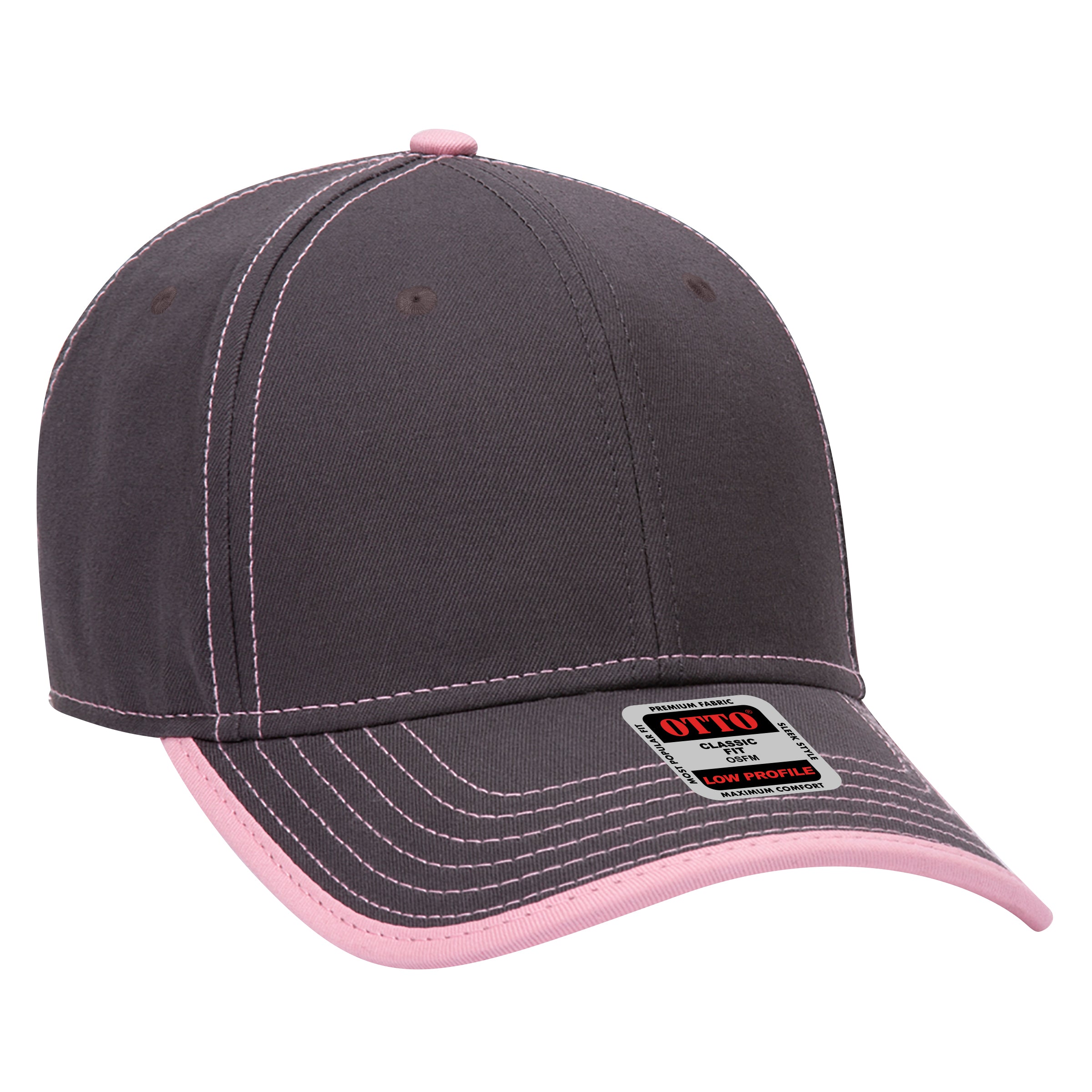 147-1071 OTTO CAP 6 Panel Low Profile Baseball Cap