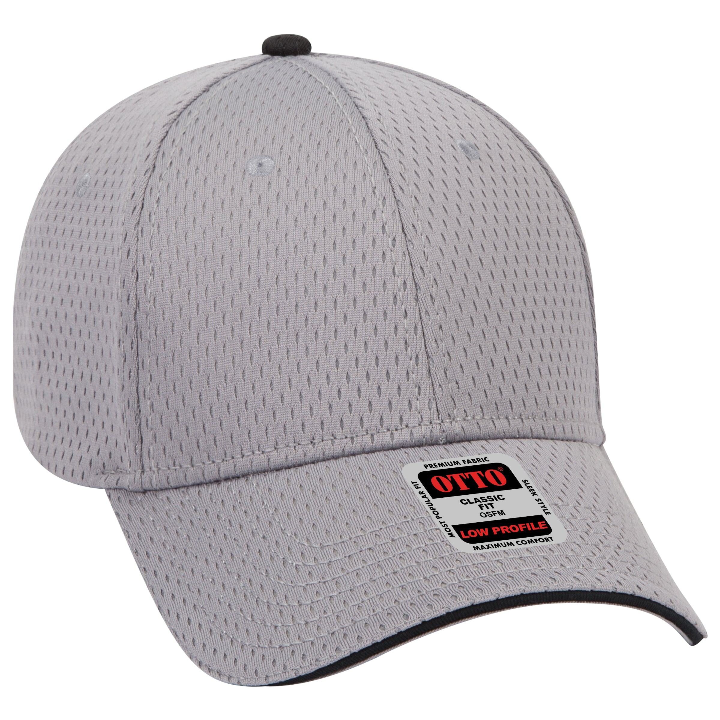23-368 OTTO CAP 6 Panel Low Profile Baseball Cap