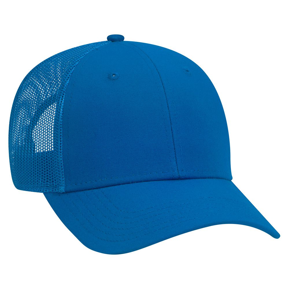 83-1273 OTTO CAP 6 Panel Low Profile Mesh Back Trucker Hat
