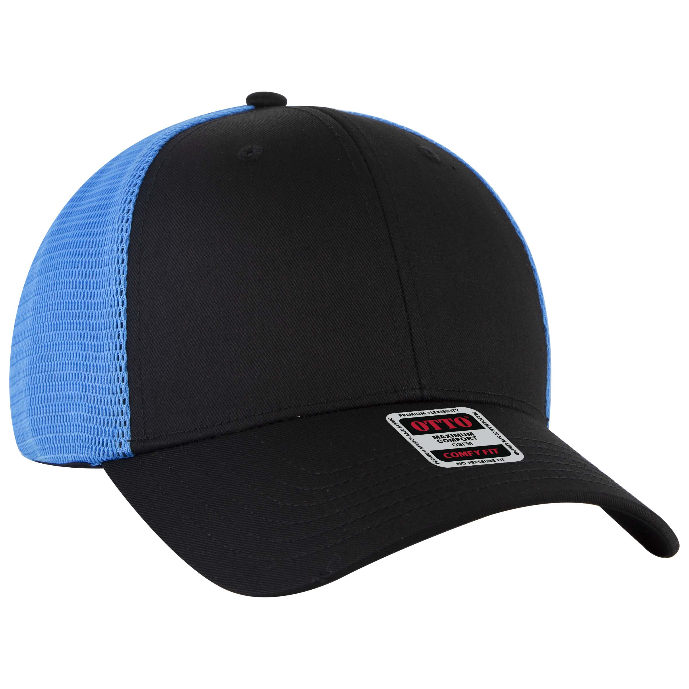 83-2 OTTO CAP "OTTO COMFY FIT" 6 Panel Low Profile Mesh Back Trucker Hat