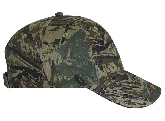 108-757 OTTO CAP Camouflage Youth 6 Panel Low Profile Baseball Cap