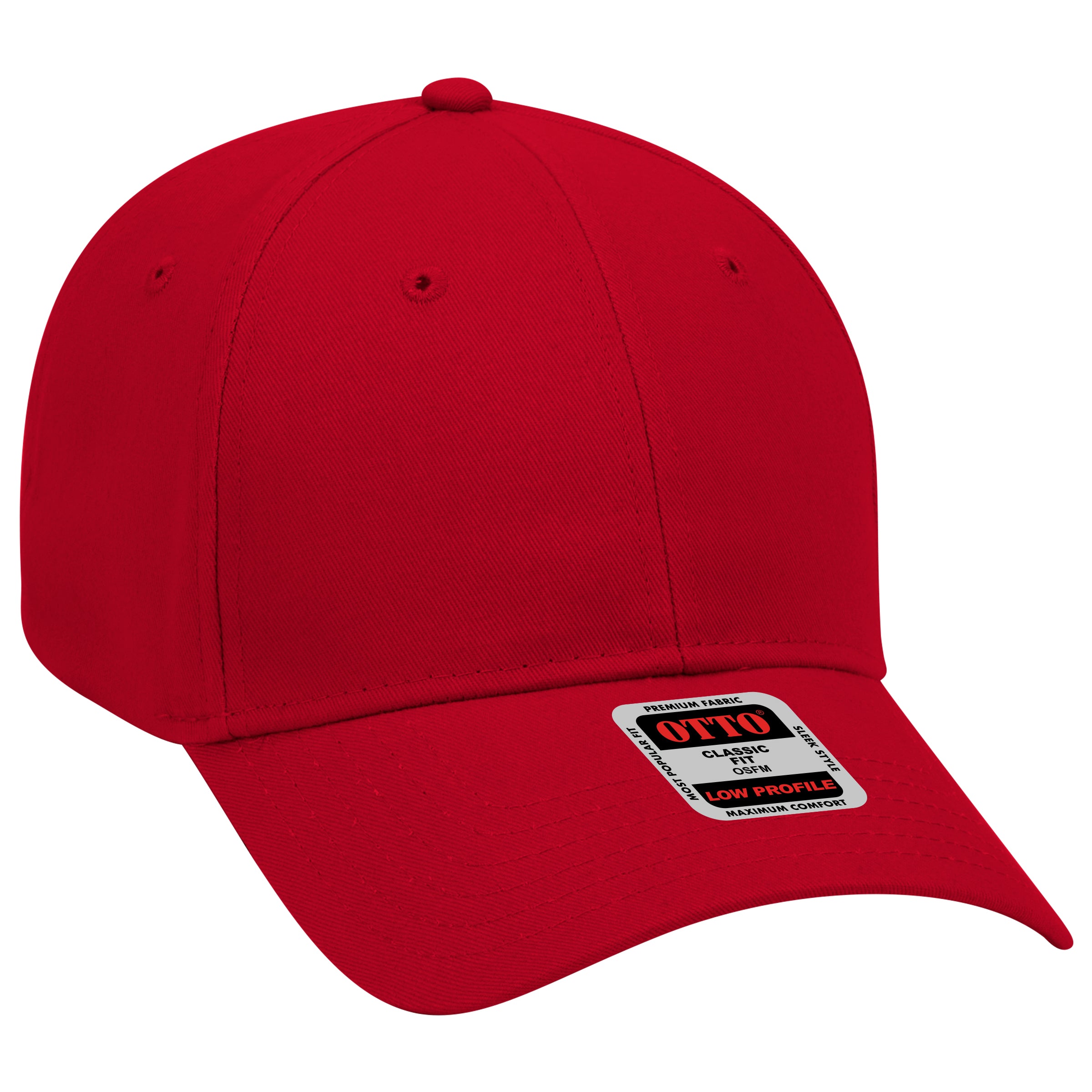 19-503 OTTO CAP 6 Panel Low Profile Baseball Cap