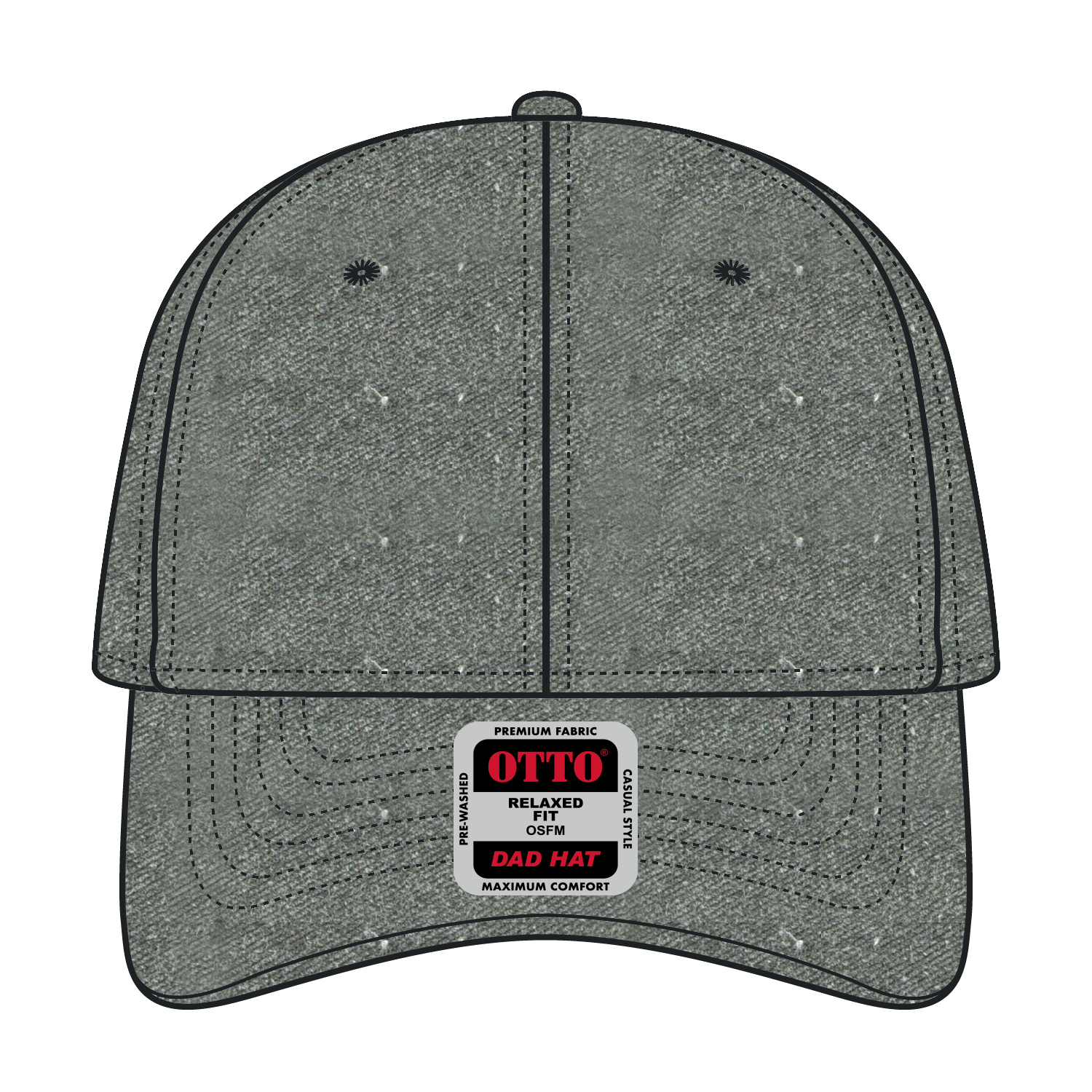 18-202 OTTO CAP 6 Panel Low Profile Dad Hat