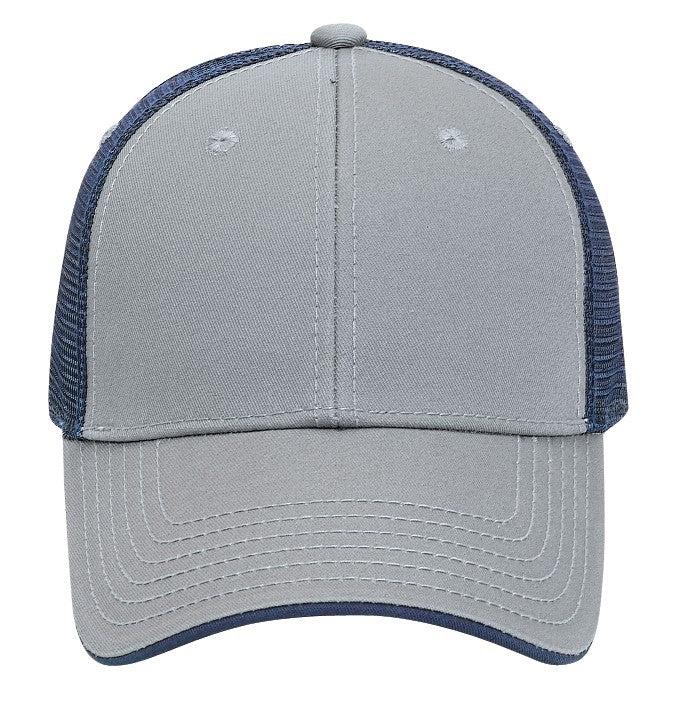 122-945 OTTO CAP 6 Panel Low Profile Mesh Back Trucker Hat