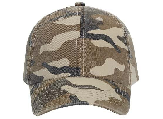 103-713 OTTO CAP Camouflage 6 Panel Low Profile Baseball Cap