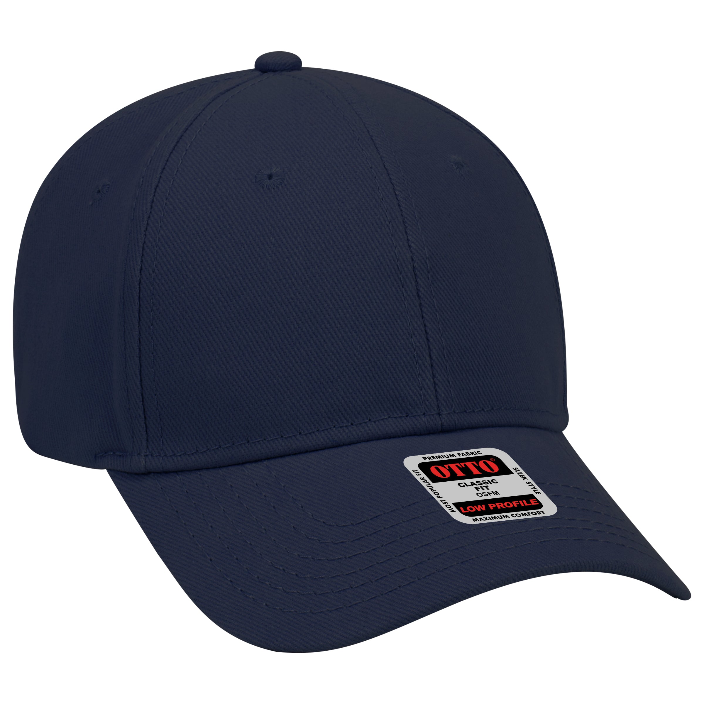 19-004 OTTO CAP 6 Panel Low Profile Baseball Cap