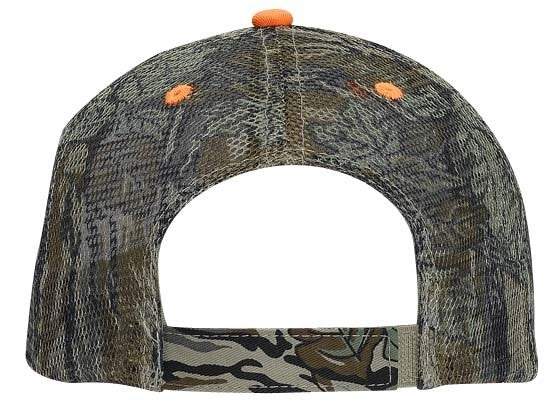 106-752 OTTO CAP Camouflage 6 Panel Low Profile Mesh Back Trucker Hat