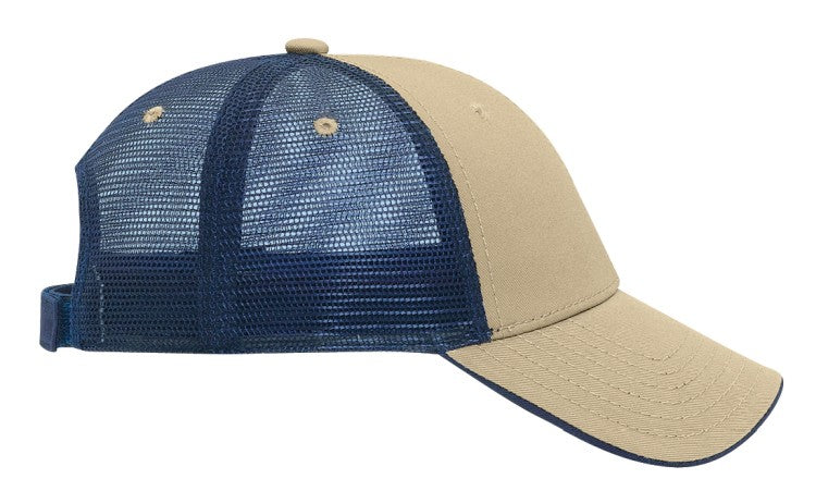 122-945 OTTO CAP 6 Panel Low Profile Mesh Back Trucker Hat