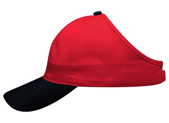 69-359 OTTO CAP 4 Panel Ponytail Cap