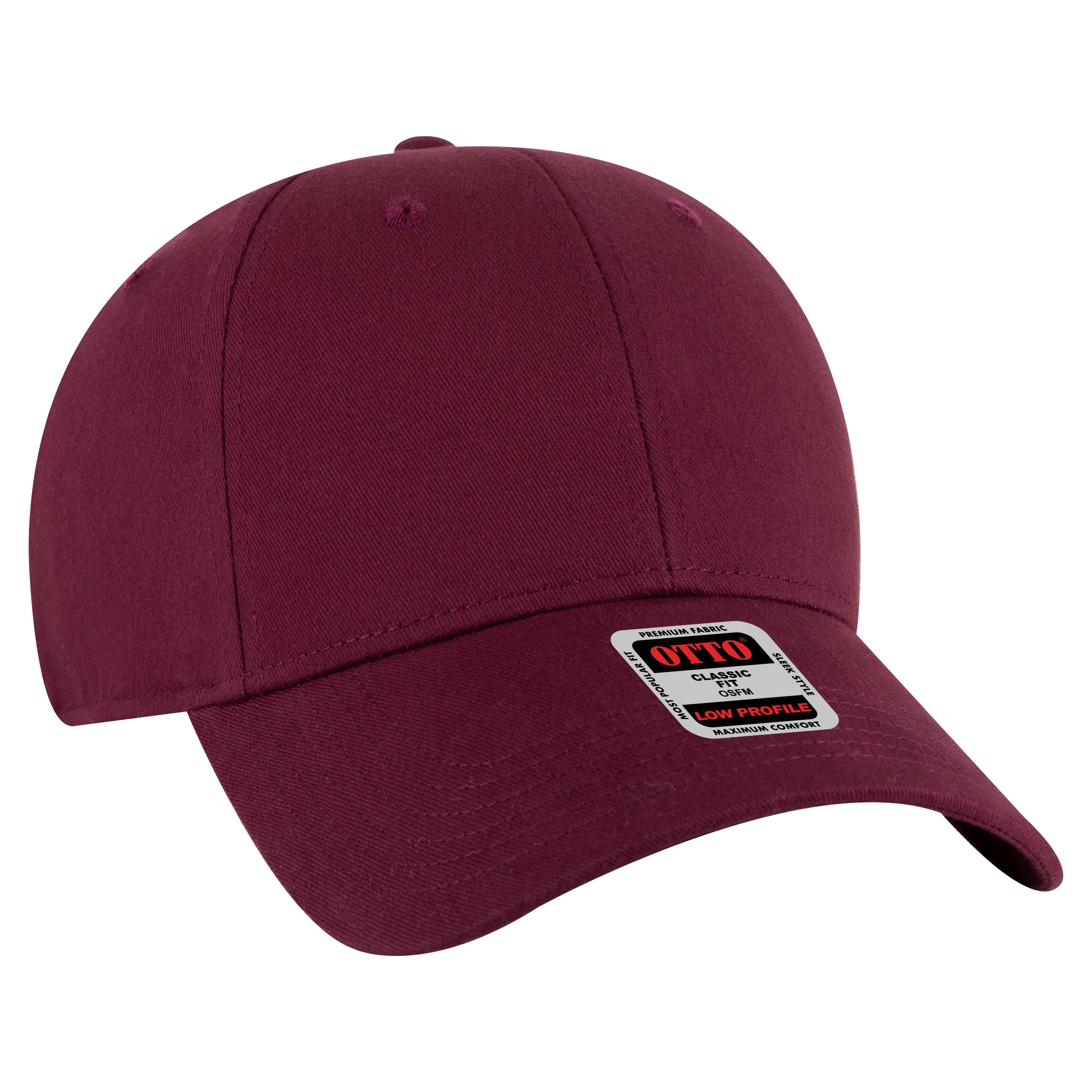 19-503 OTTO CAP 6 Panel Low Profile Baseball Cap