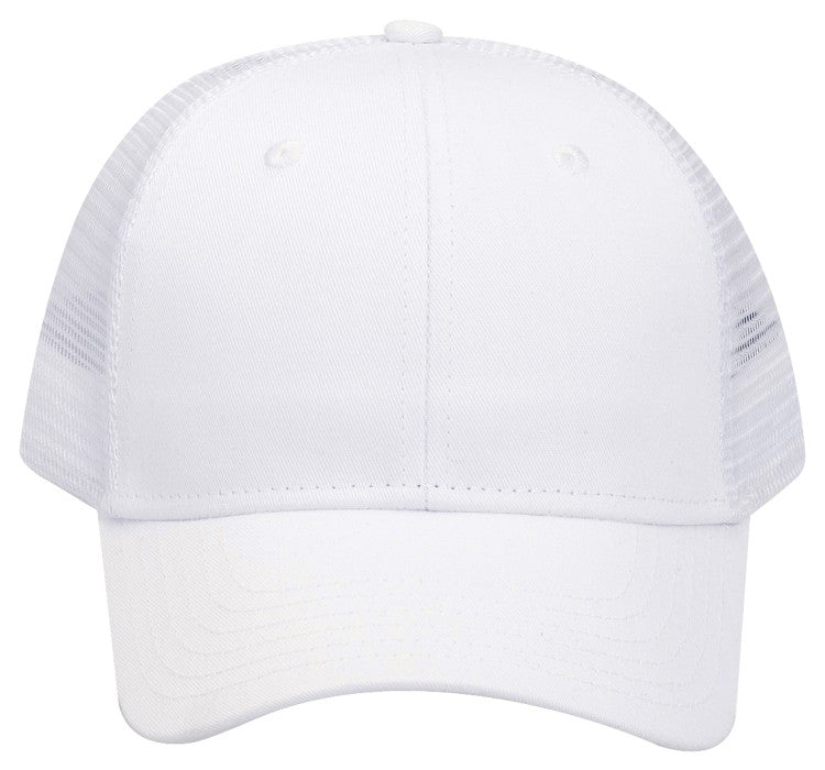 83-1101 OTTO CAP 6 Panel Low Profile Mesh Back Trucker Hat