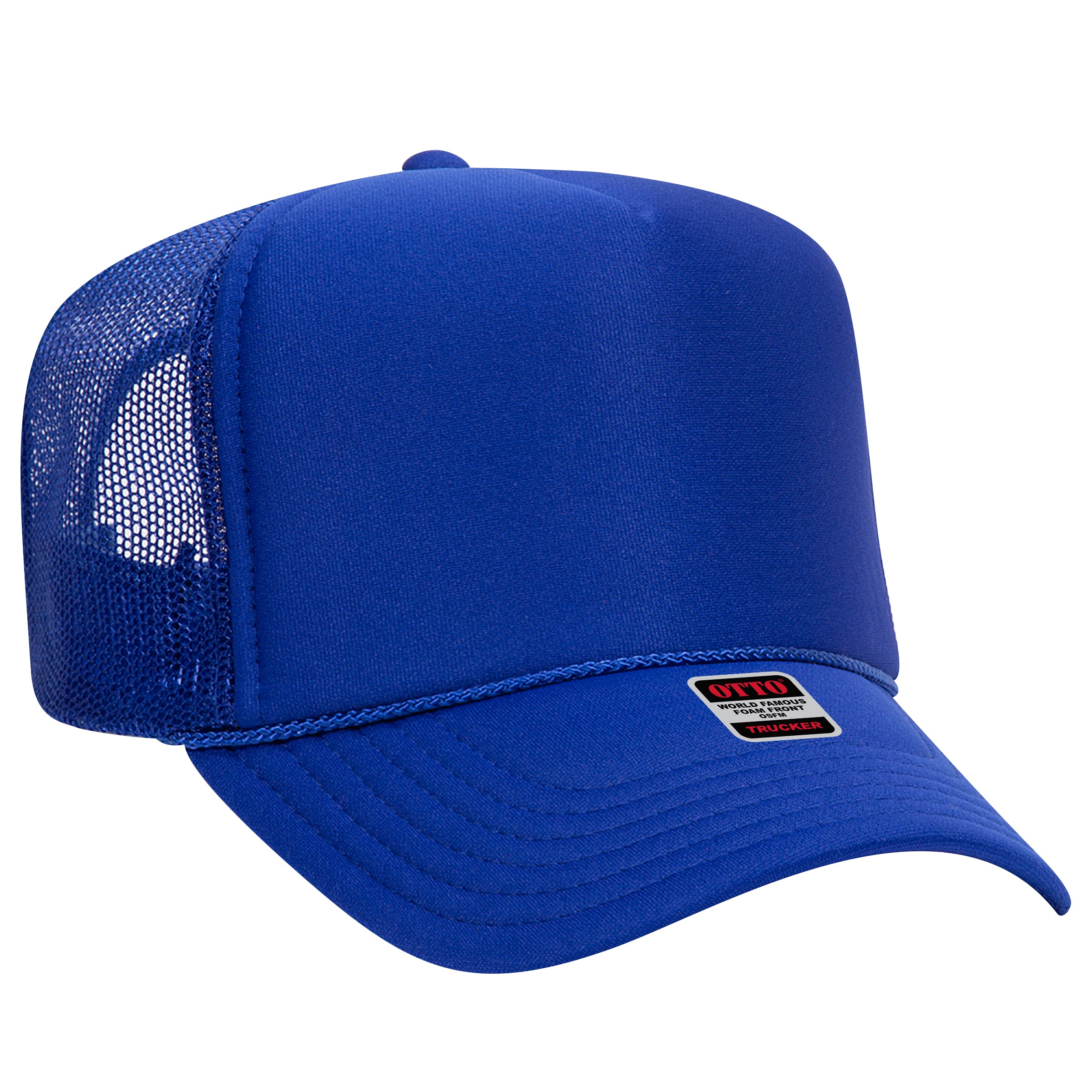 39-165 OTTO CAP 5 Panel High Crown Mesh Back Trucker Hat