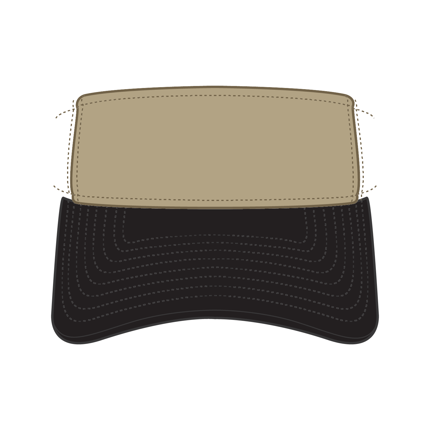 15-280 OTTO CAP "OTTO FLEX" Sun Visor