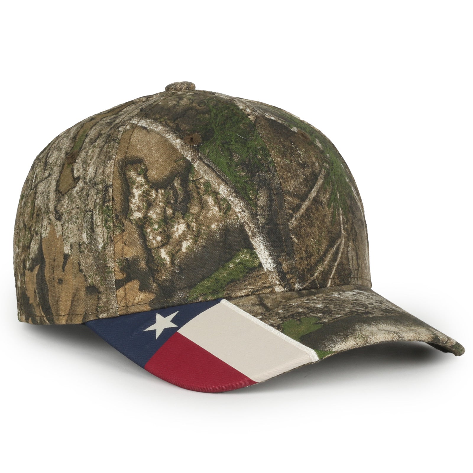 Outdoor Cap CWF-305 Structured w/Camo Flag Visor Insert