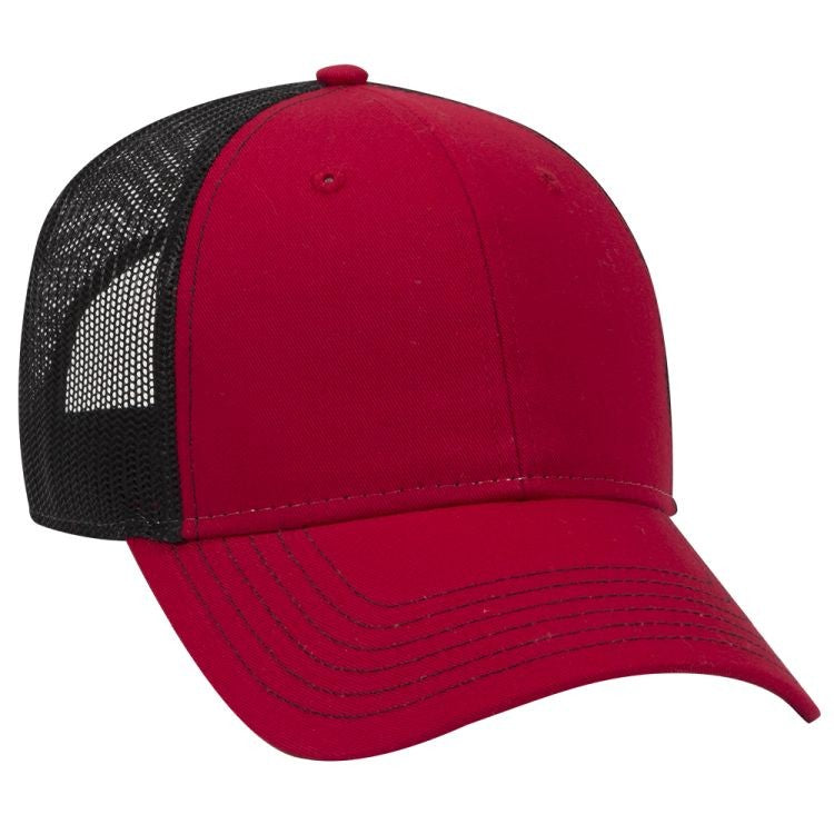 83-1239 OTTO CAP 6 Panel Low Profile Mesh Back Trucker Hat
