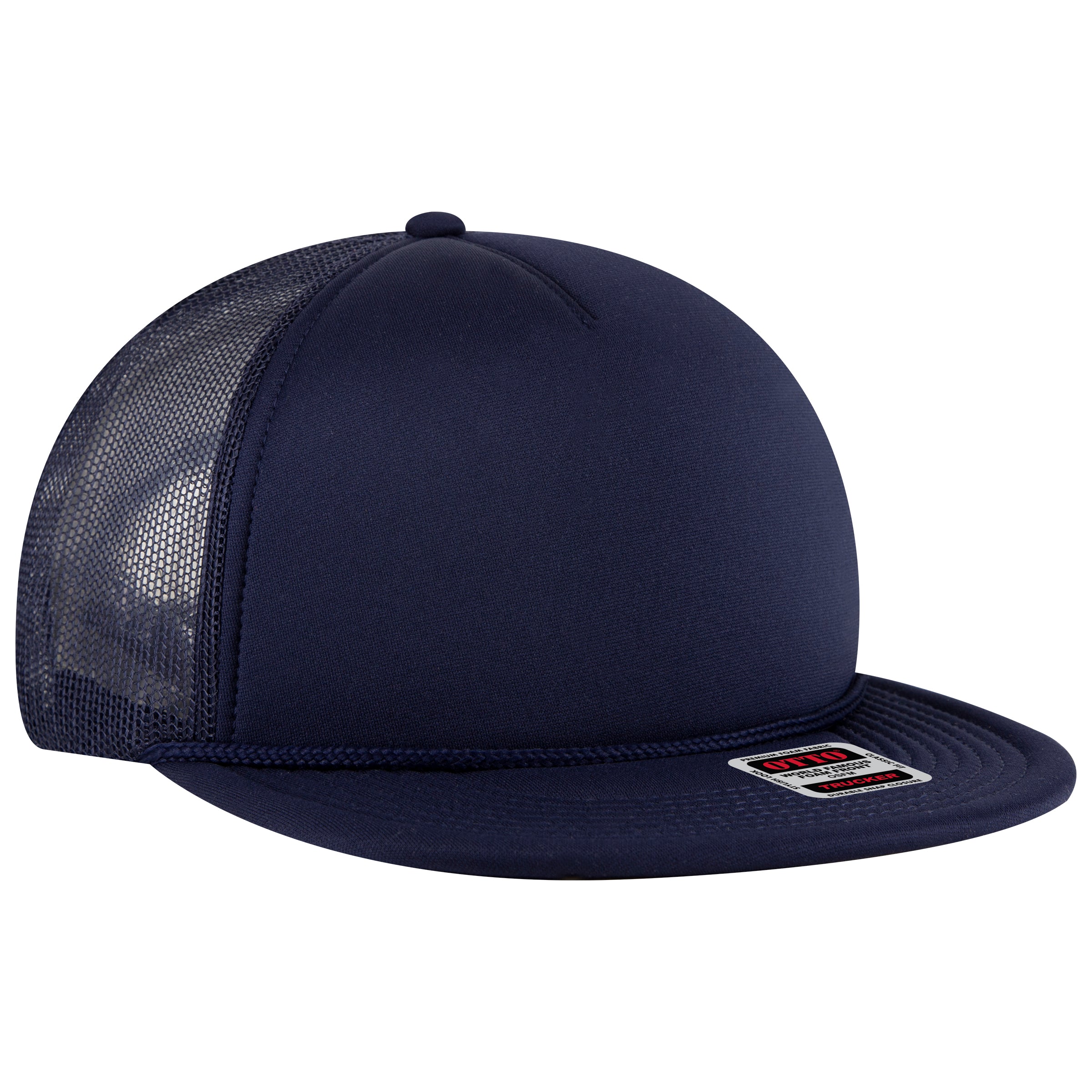 39950-1 OTTO CAP 5 Panel Pro Style Mesh Back Trucker Snapback Hat 39950-1