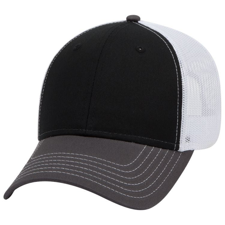 83-1239 OTTO CAP 6 Panel Low Profile Mesh Back Trucker Hat