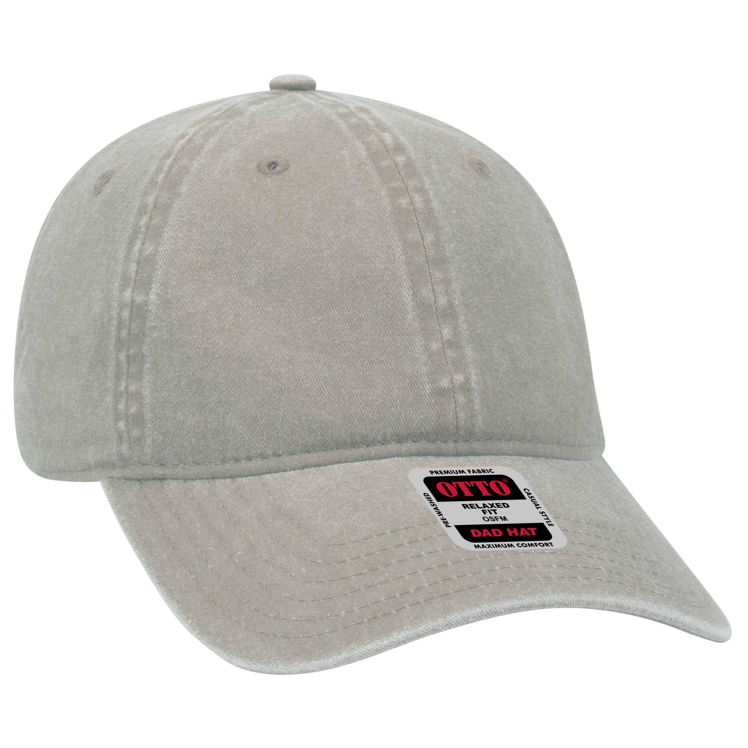18-202 OTTO CAP 6 Panel Low Profile Dad Hat