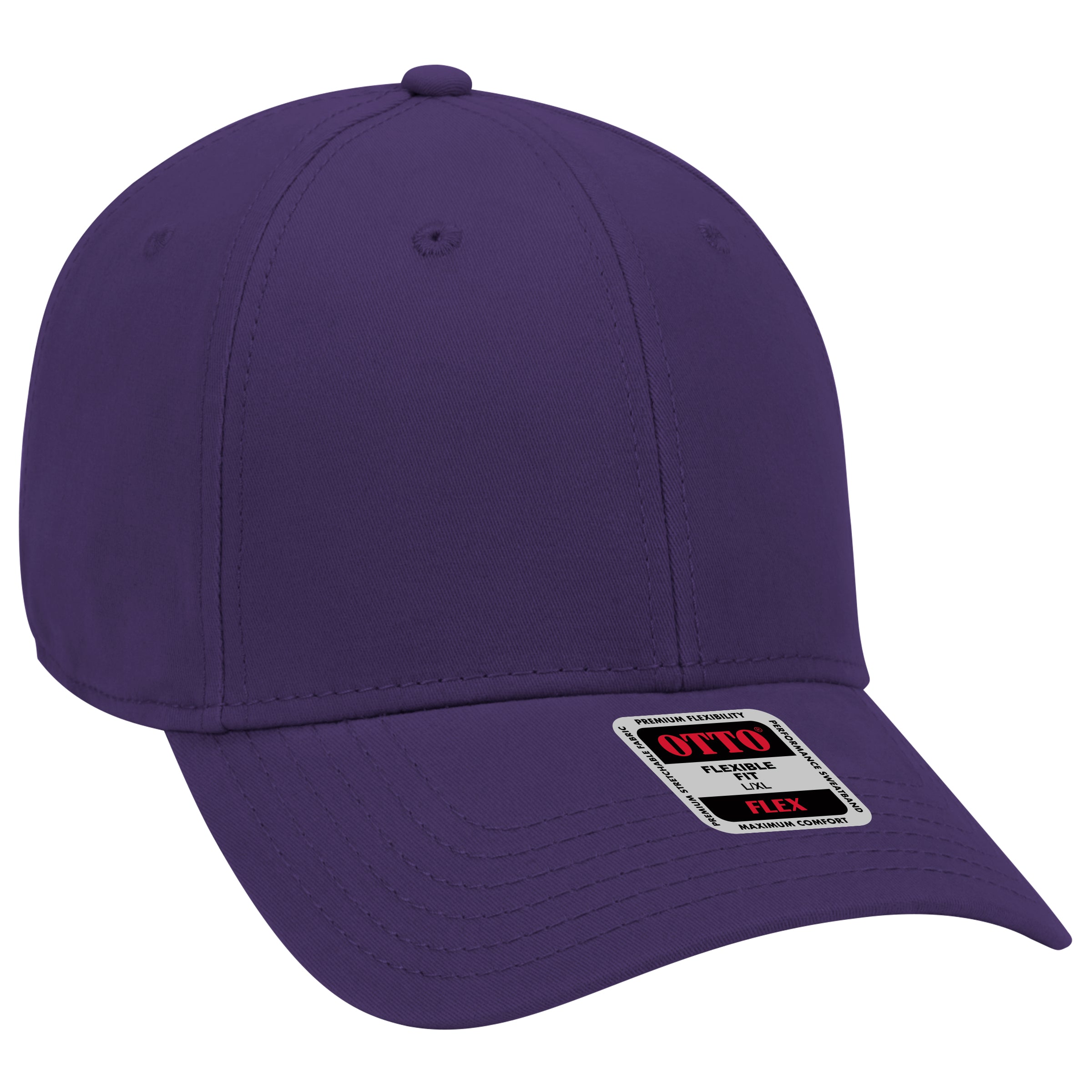 11-1167 OTTO CAP "OTTO FLEX" 6 Panel Low Profile Baseball Cap