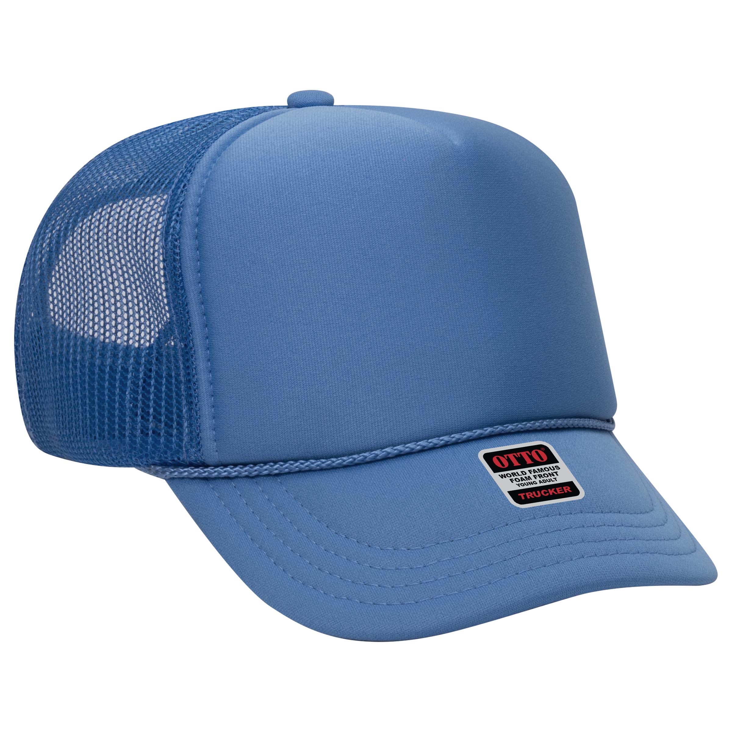 39-165 OTTO CAP 5 Panel High Crown Mesh Back Trucker Hat