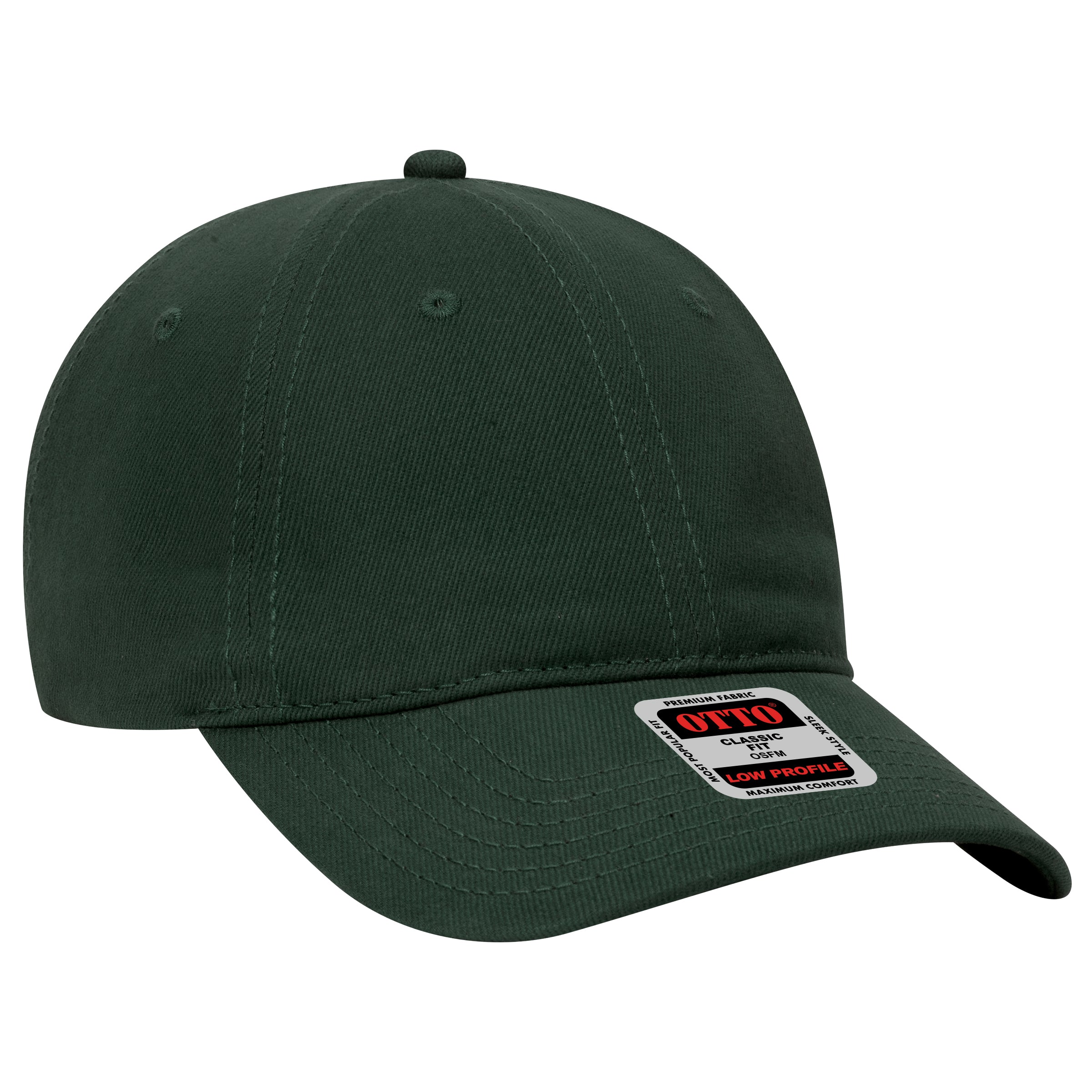 18-253 OTTO CAP 6 Panel Low Profile Baseball Cap