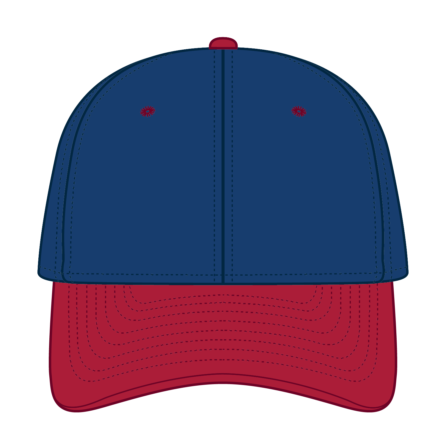 25-023 OTTO CAP 6 Panel Low Profile Baseball Cap