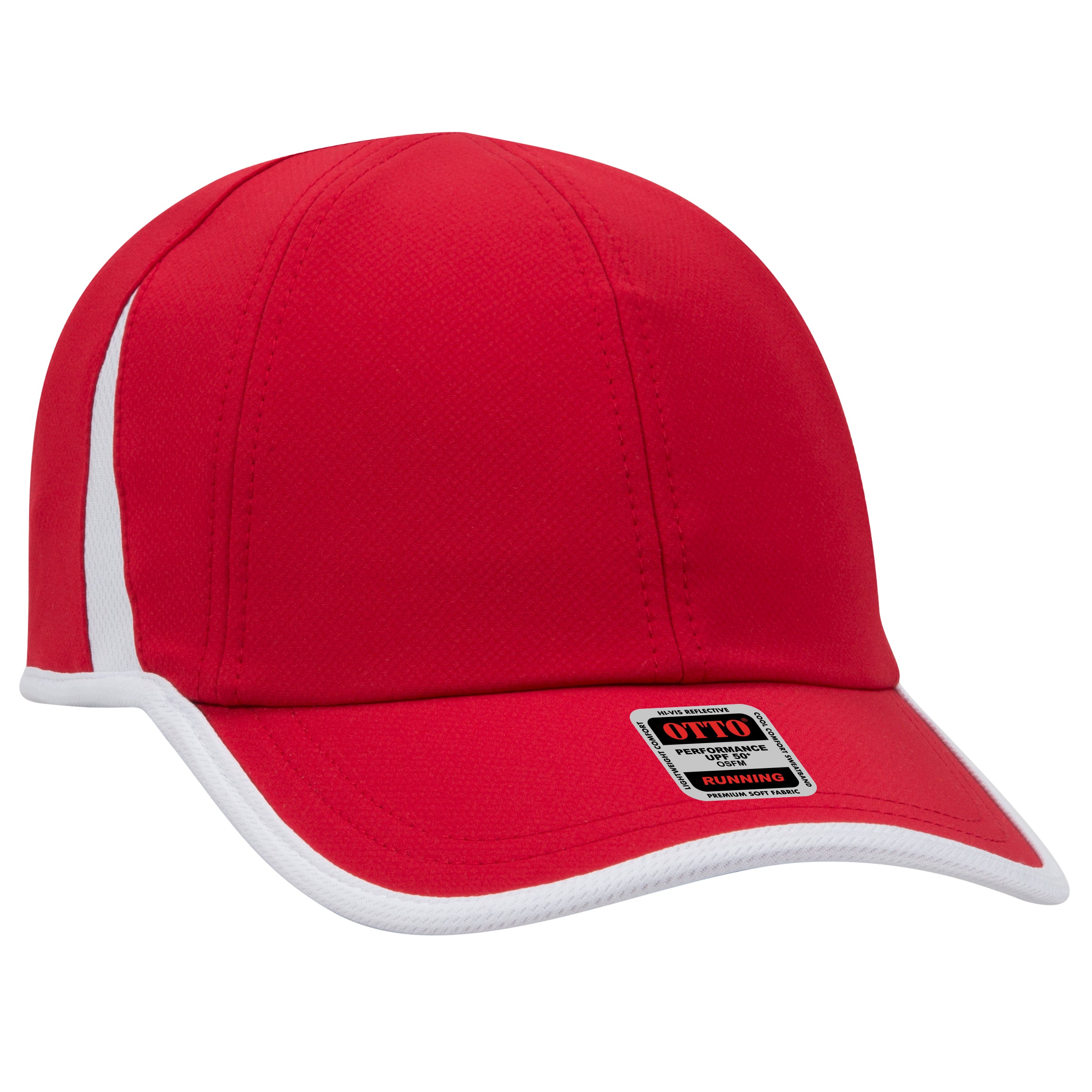 133-1254 OTTO CAP UPF 50+ 6 Panel Running Hat