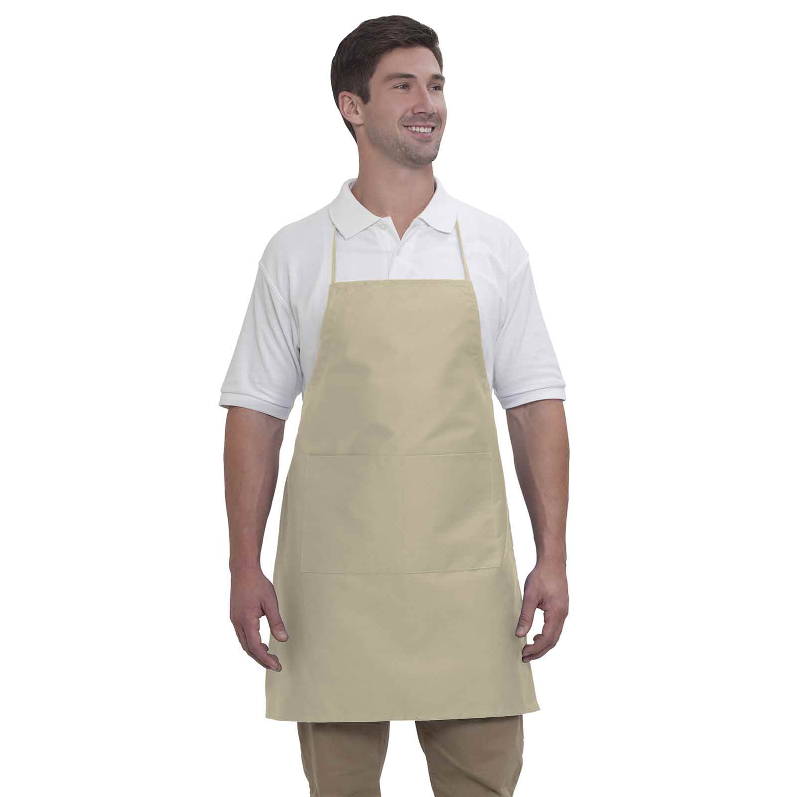 803-401 OTTO 2 Pocket Full Length Adjustable Bib Apron