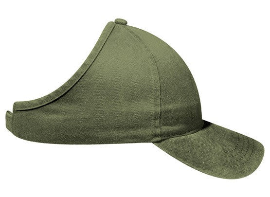 69-381 OTTO CAP 4 Panel Ponytail Cap