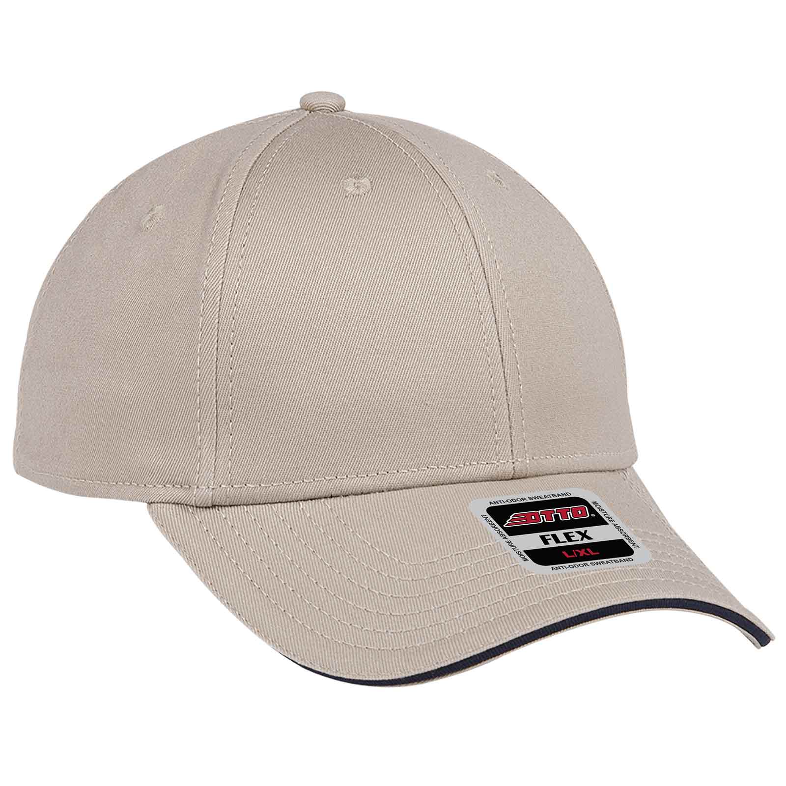12-1163 OTTO CAP "OTTO FLEX" 6 Panel Low Profile Baseball Cap