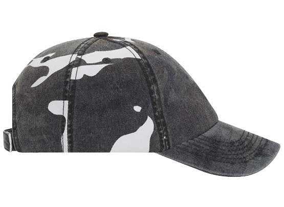 103-713 OTTO CAP Camouflage 6 Panel Low Profile Baseball Cap