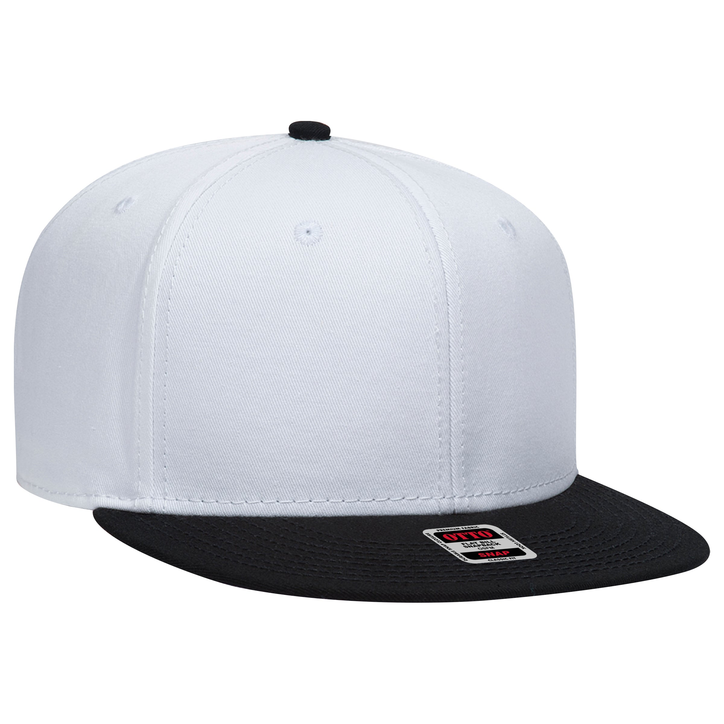 125-1038 OTTO CAP "OTTO SNAP" 6 Panel Mid Profile Snapback Hat