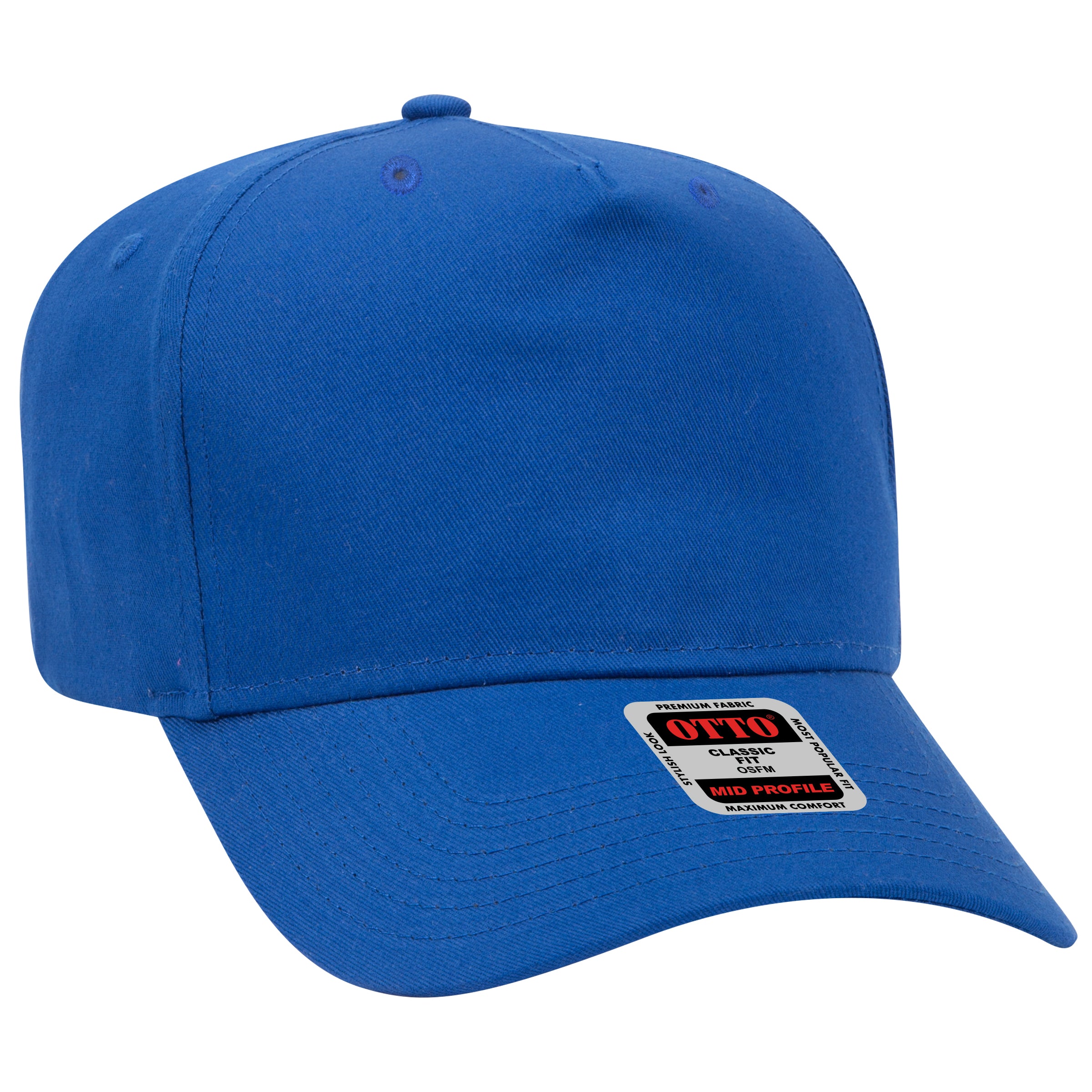 31-538 OTTO CAP 5 Panel Mid Profile Baseball Cap