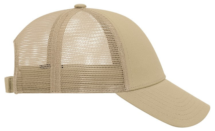 83-942 OTTO CAP 6 Panel Low Profile Mesh Back Trucker Hat