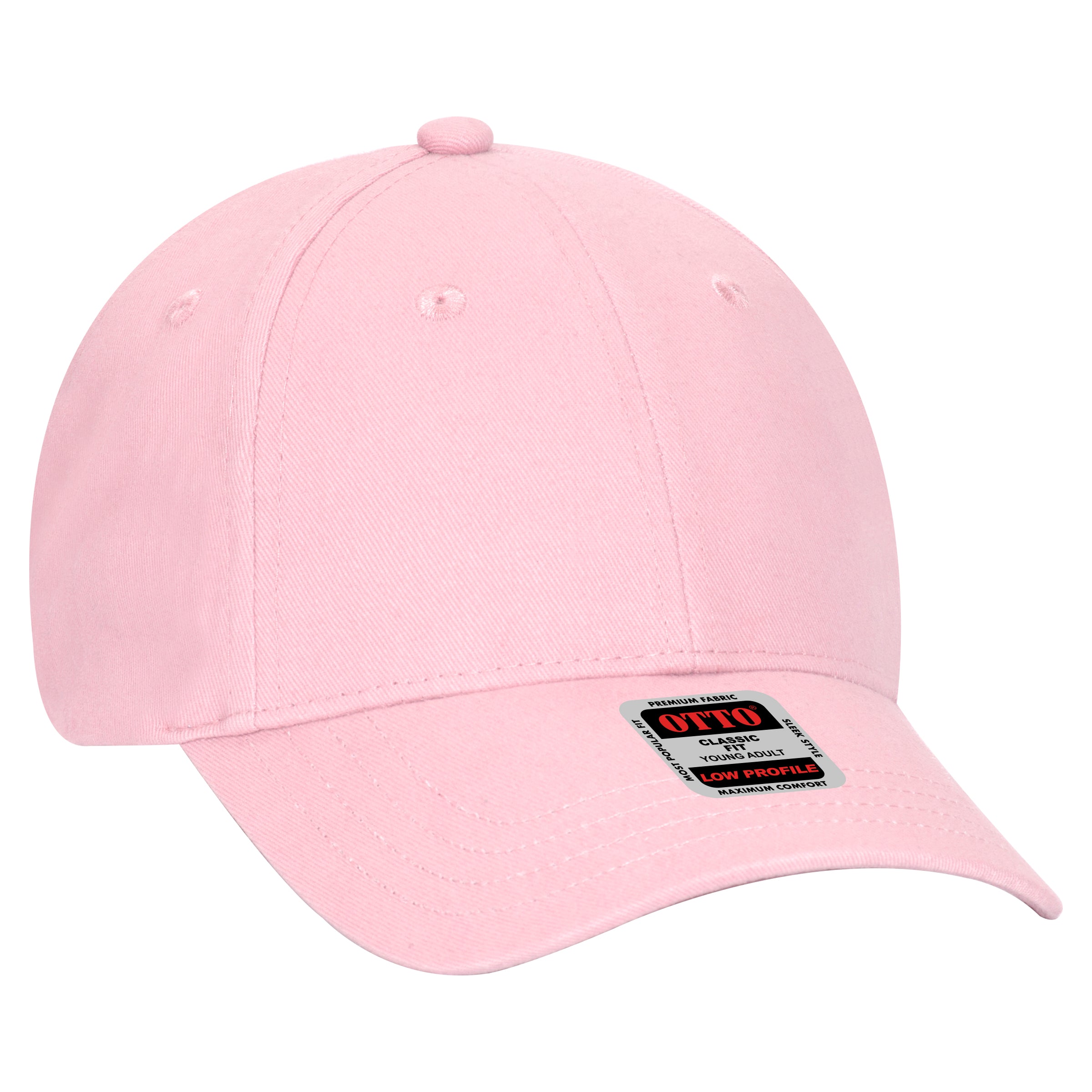 19-503 OTTO CAP 6 Panel Low Profile Baseball Cap