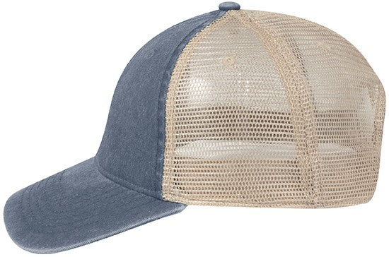 121-1202 OTTO CAP "OTTO COMFY FIT" 6 Panel Low Profile Mesh Back Trucker Hat