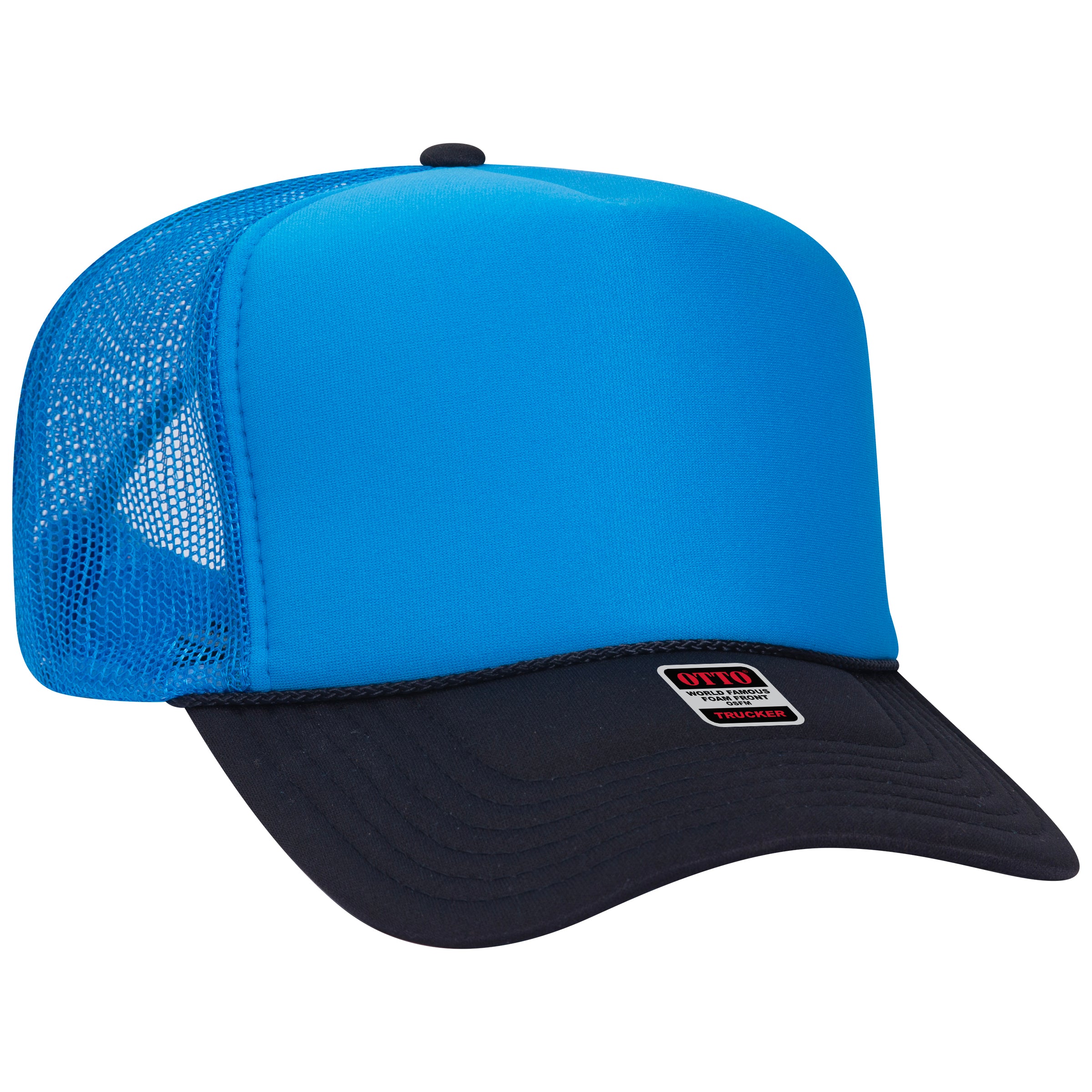 39-165 OTTO CAP 5 Panel High Crown Mesh Back Trucker Hat