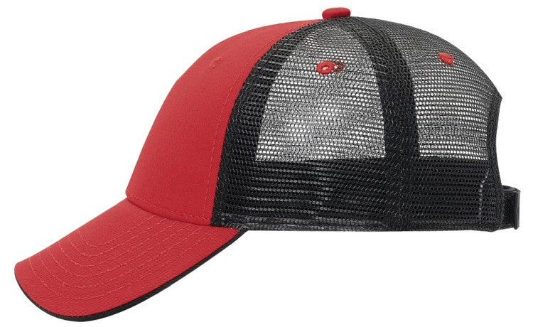 122-945 OTTO CAP 6 Panel Low Profile Mesh Back Trucker Hat