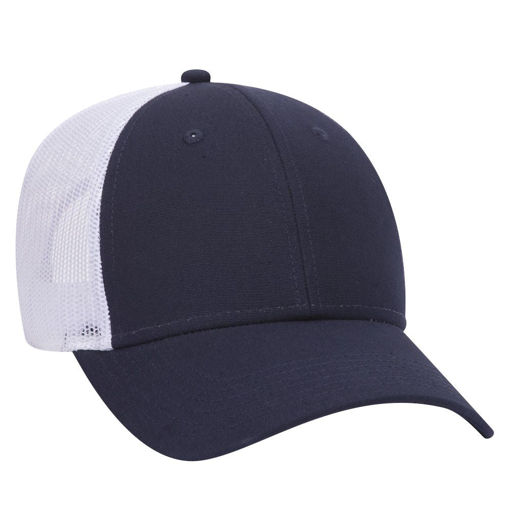 83-1273 OTTO CAP 6 Panel Low Profile Mesh Back Trucker Hat