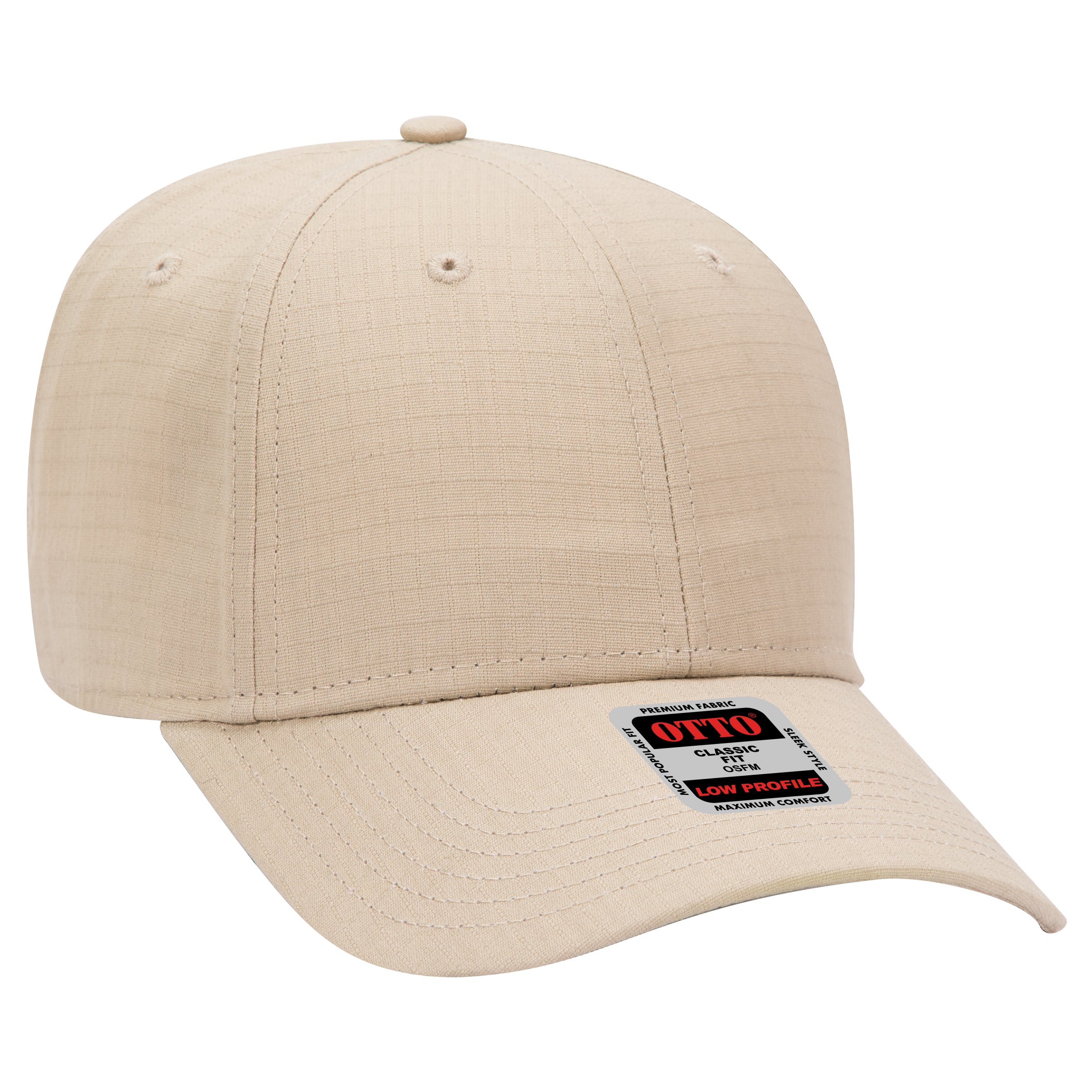 19-1266 OTTO CAP 6 Panel Low Profile Baseball Cap