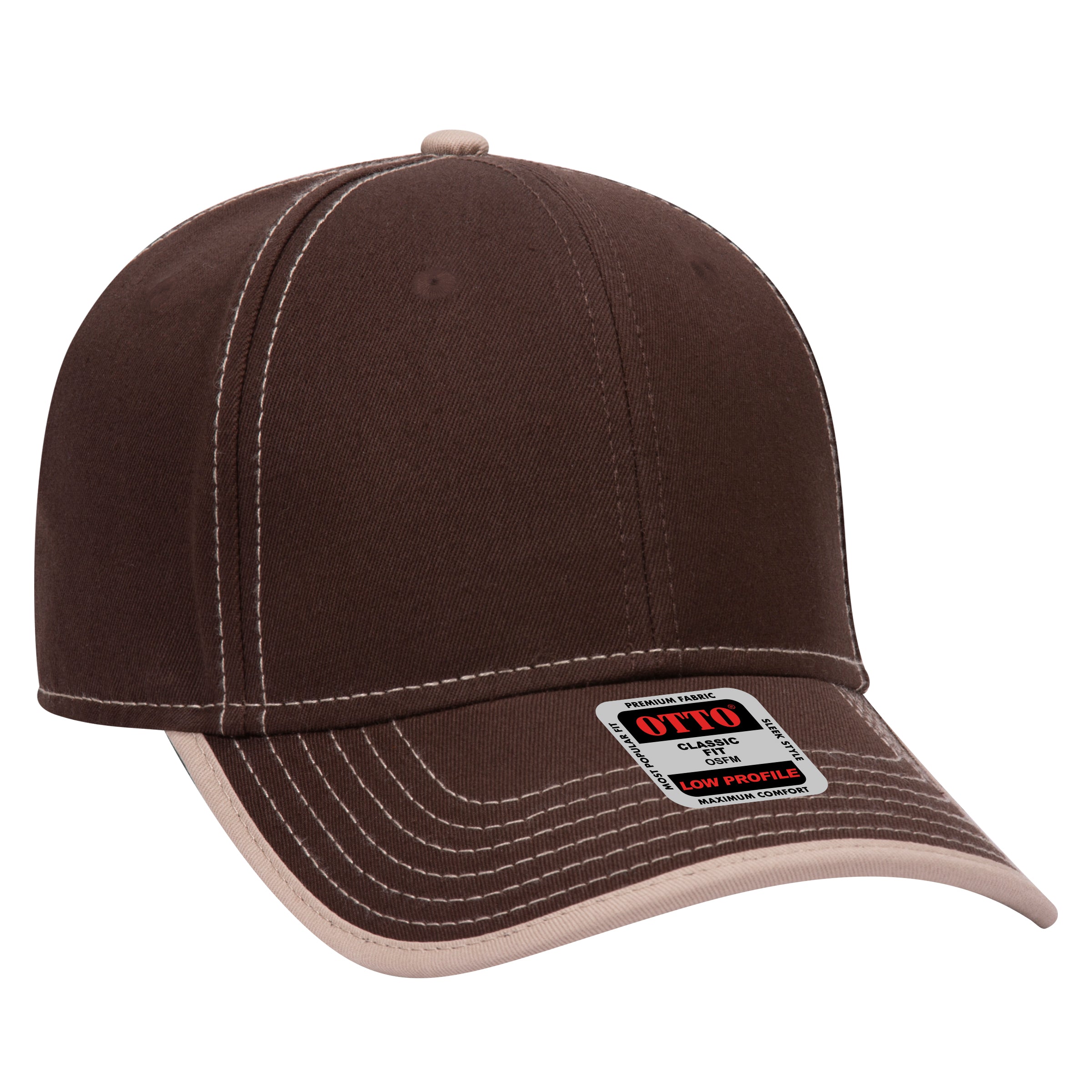 147-1071 OTTO CAP 6 Panel Low Profile Baseball Cap