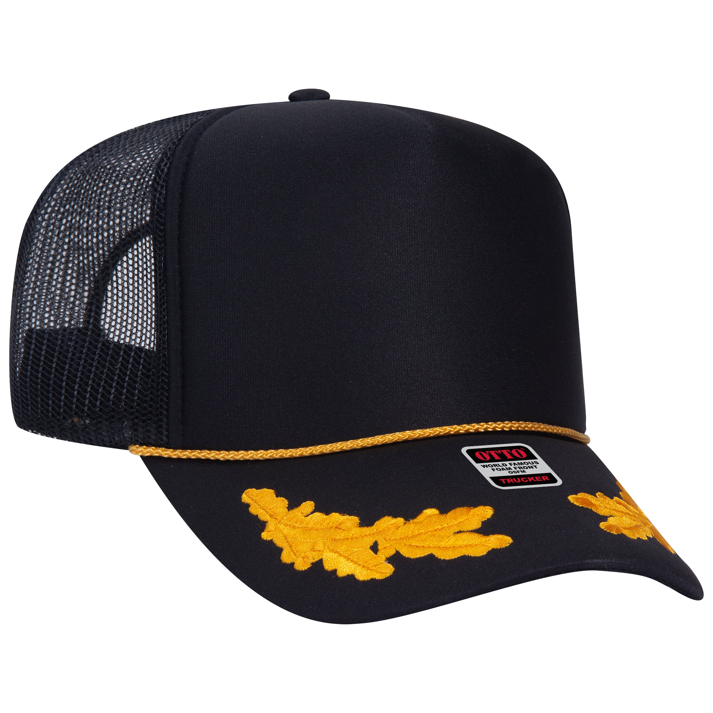 39-165 OTTO CAP 5 Panel High Crown Mesh Back Trucker Hat