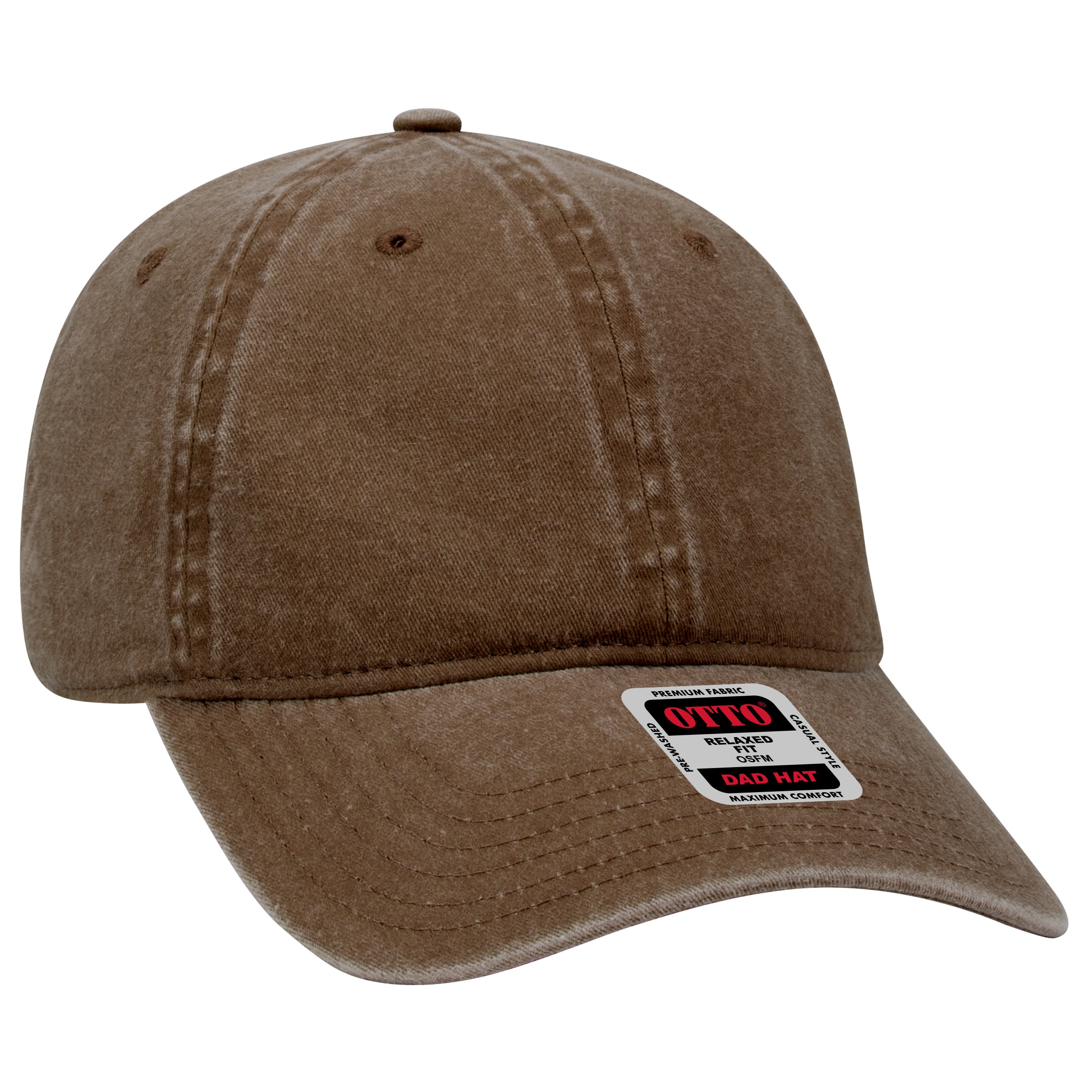 18-202 OTTO CAP 6 Panel Low Profile Dad Hat