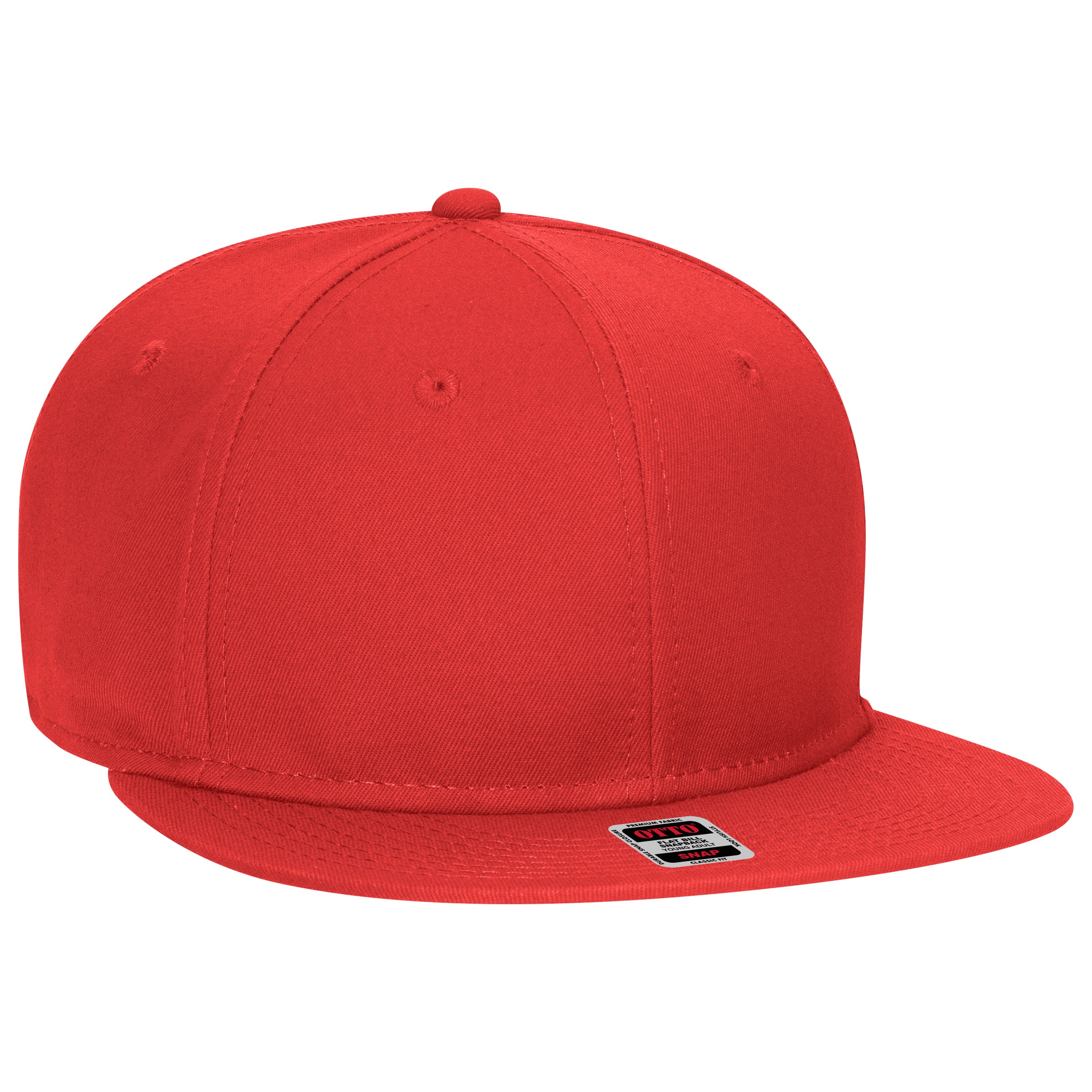 125-1038 OTTO CAP "OTTO SNAP" 6 Panel Mid Profile Snapback Hat