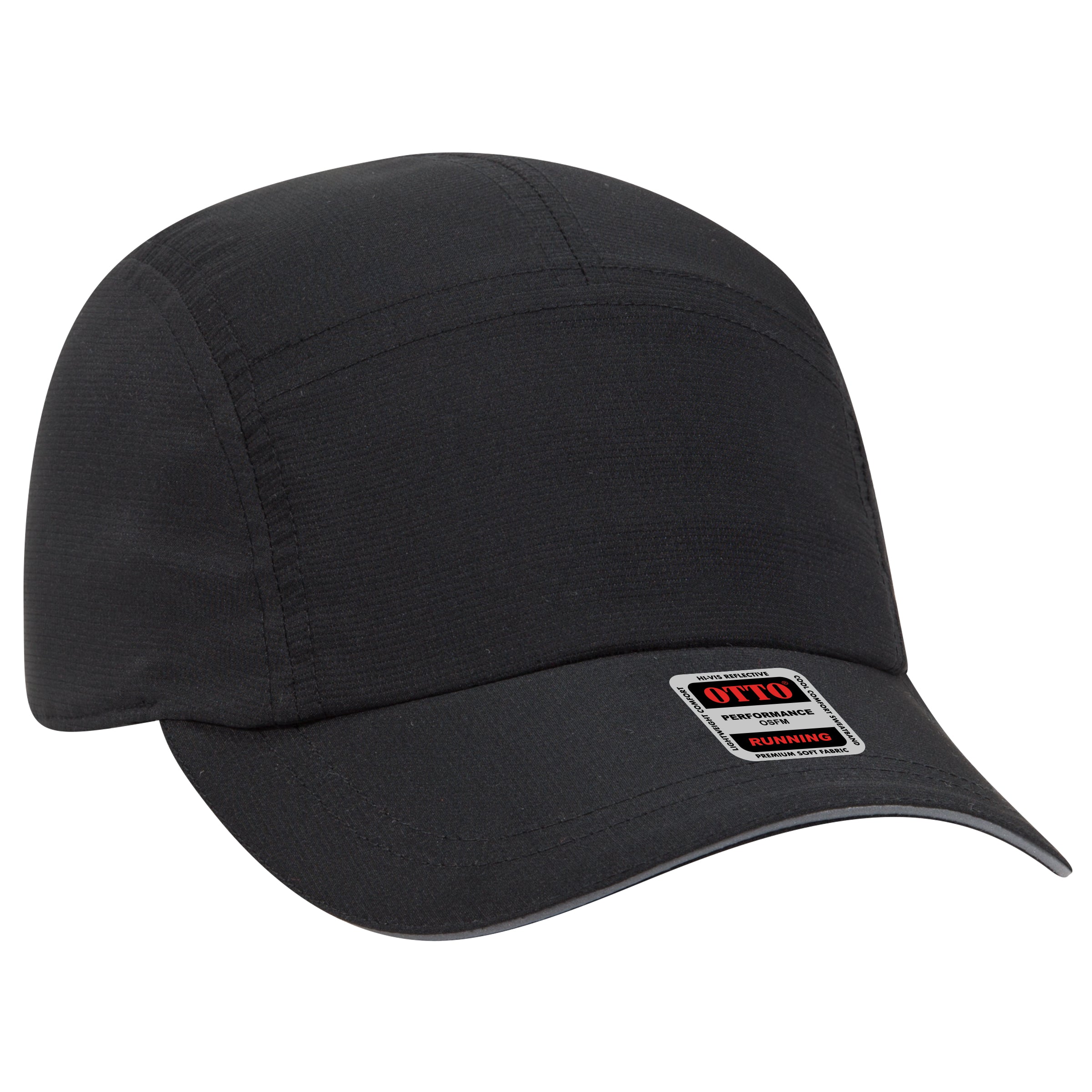 133-1252 OTTO CAP Reflective 5 Panel Running Hat