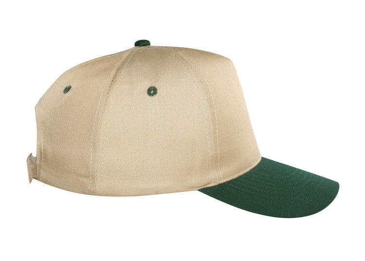 31-1060 OTTO CAP 5 Panel Mid Profile Baseball Cap