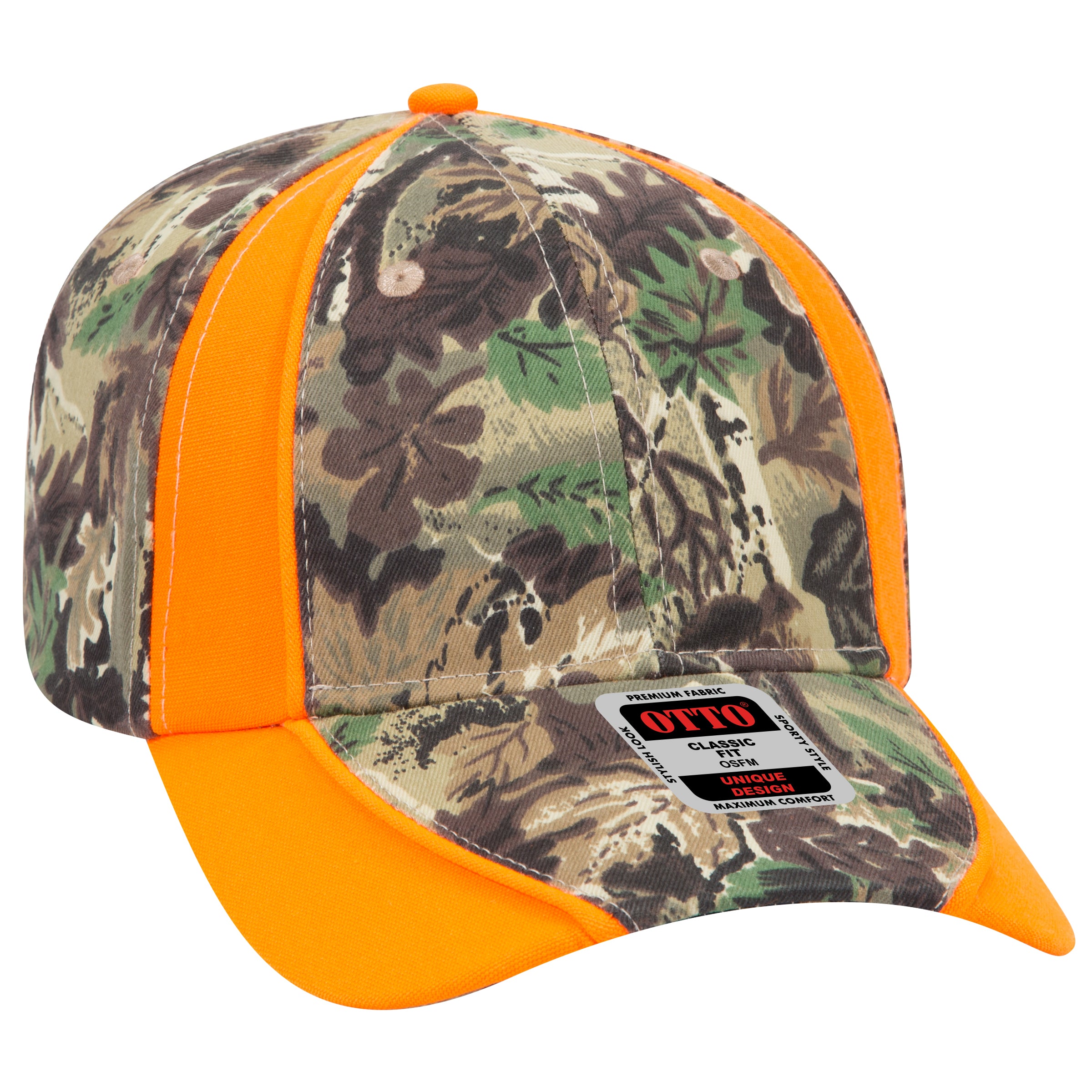 19-701 OTTO CAP 6 Panel Low Profile Baseball Cap