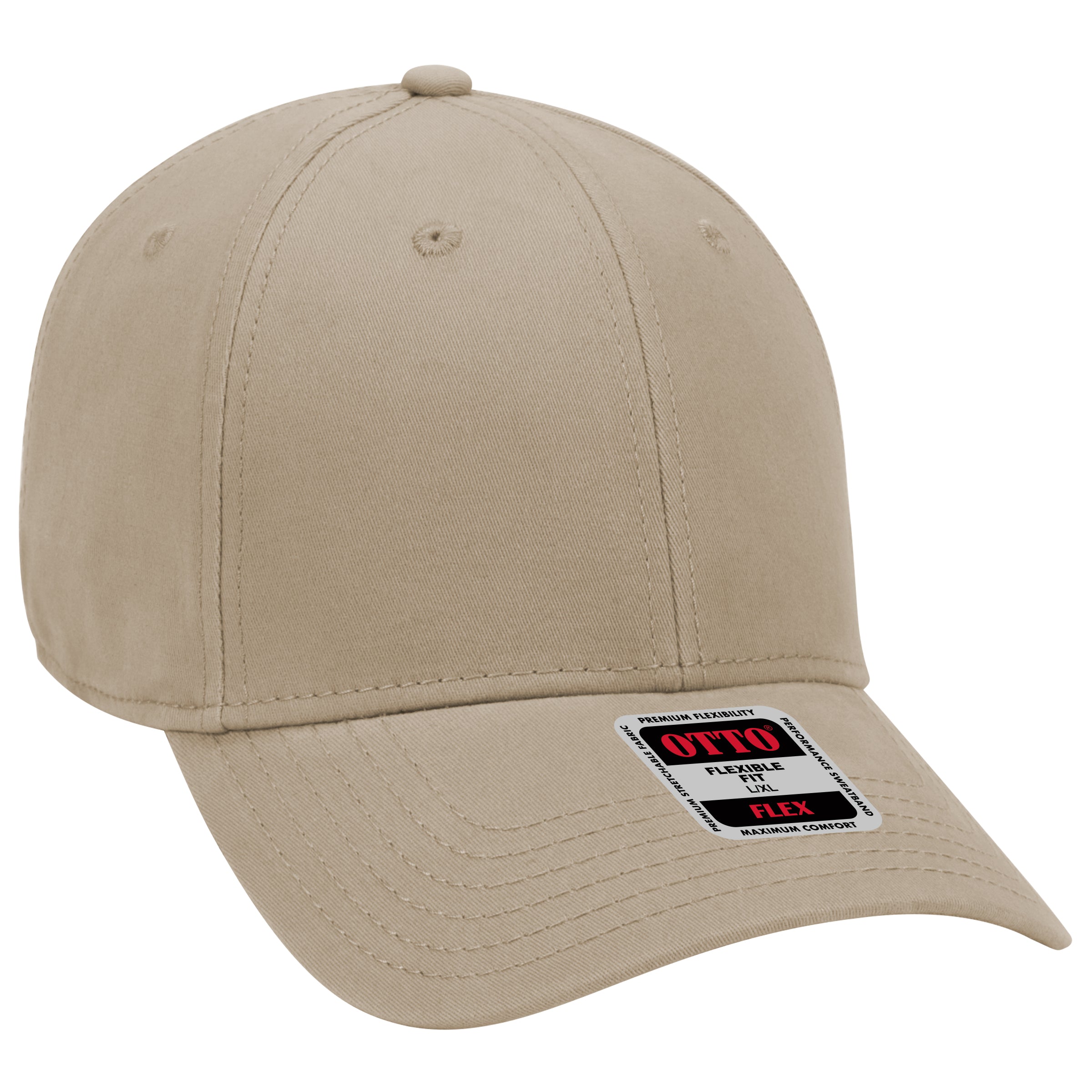 11-1167 OTTO CAP "OTTO FLEX" 6 Panel Low Profile Baseball Cap